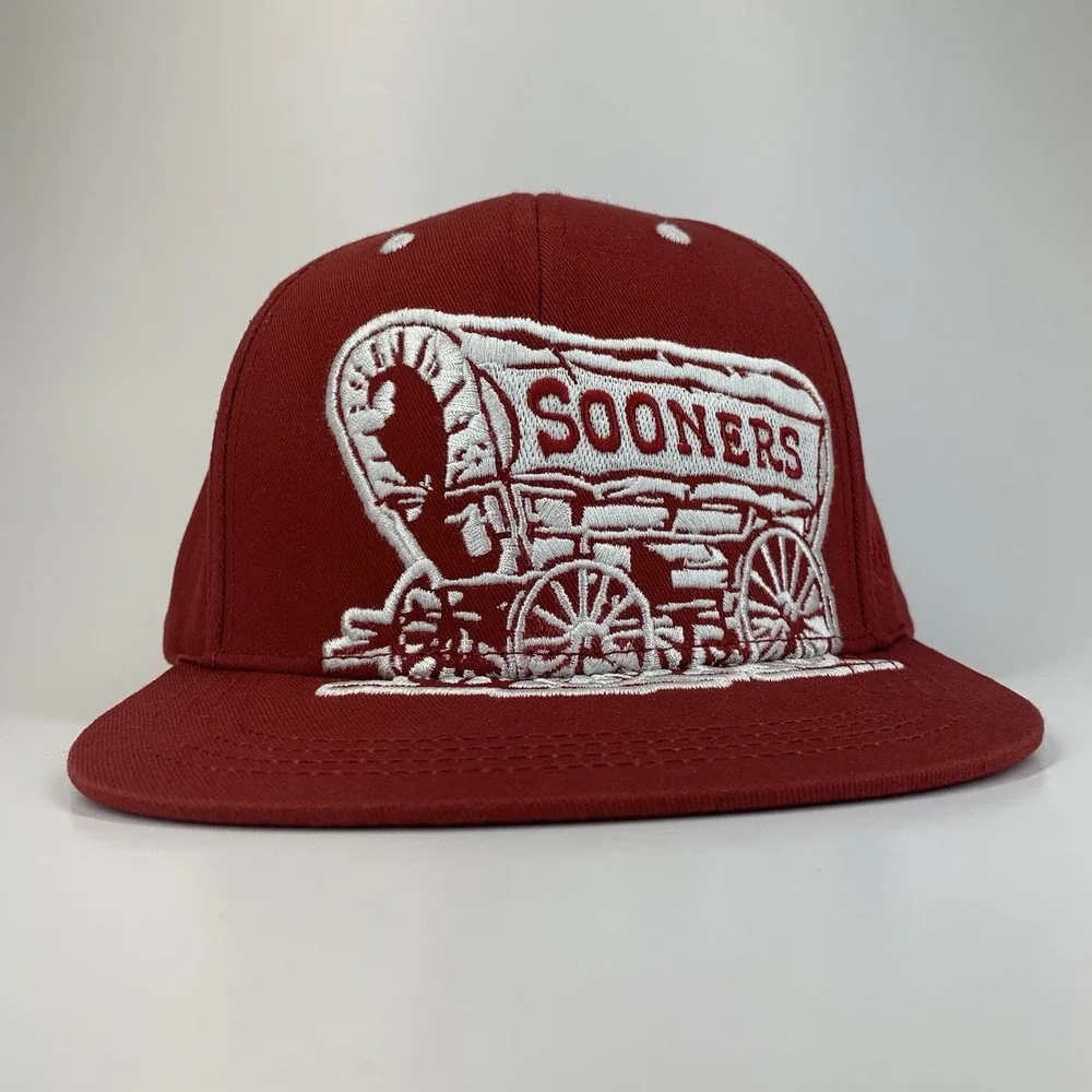 Oklahoma Sooners OU Schooner Hat YOUTH Adjustable Snapback Baseball Cap TOW